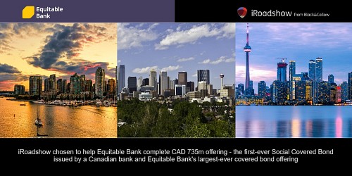 iRoadshow helps Equitable Bank achieve two historic milestones