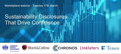Join our 17th March LSEG webinar: "Sustainability Disclosures That Drive Confidence"